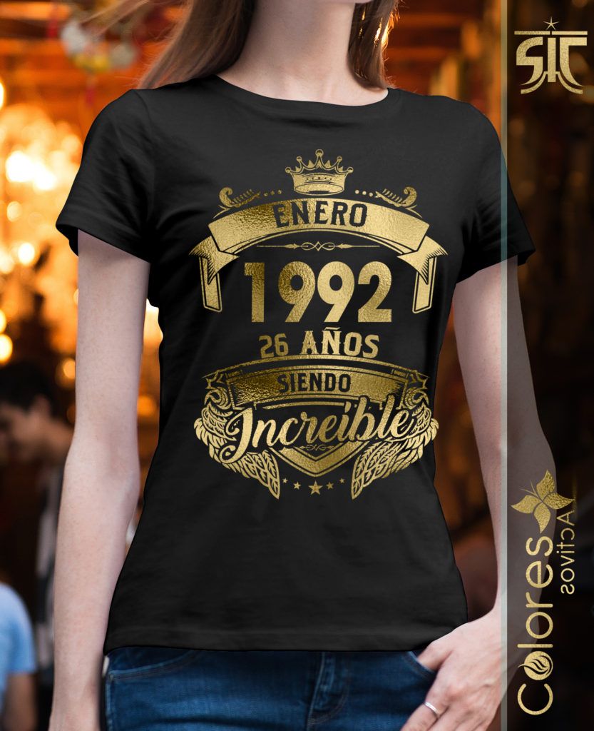 PLAYERAS SIENDO INCREIBLE-ALAS - Sublima, Imprime Y Corta