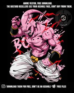 Majin Boo Vector