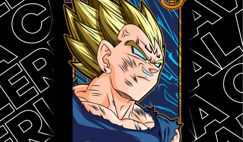 vegeta majin