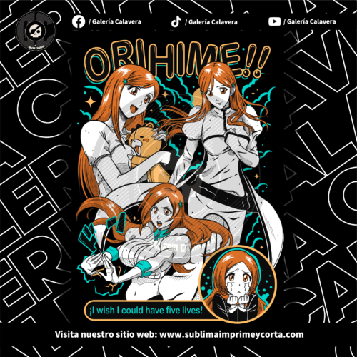 Vector Anime Orihime