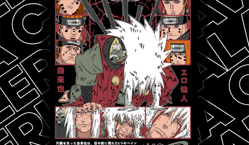 Free DTF Vector Jiraiya