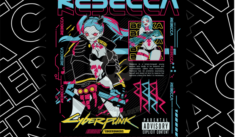 Free Vector Rebecca Cyberpunk