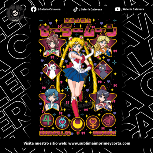 Dtf Vector Sailor Moon